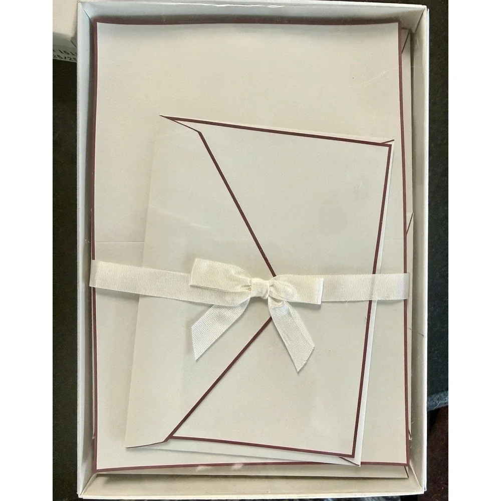 VTG Crane's stationery classic design Notecards Envelopes Stationary Set RN1513